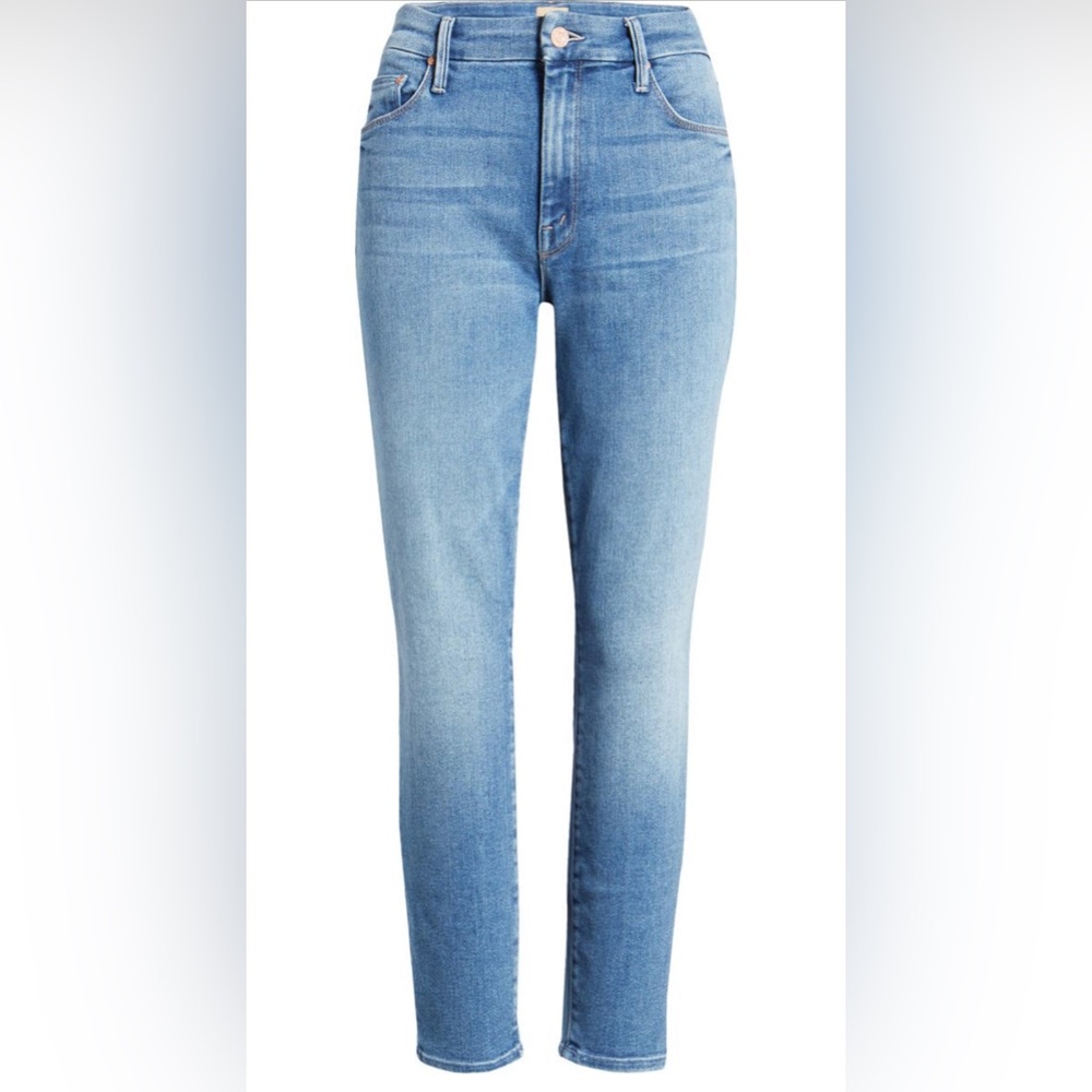 Mother The Looker High Waist Crop Skinny Jeans Size 26